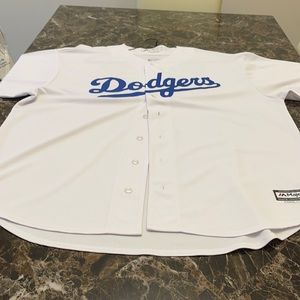 Dodgers Kershawn Jersey. White and Blue. Size 3XT
